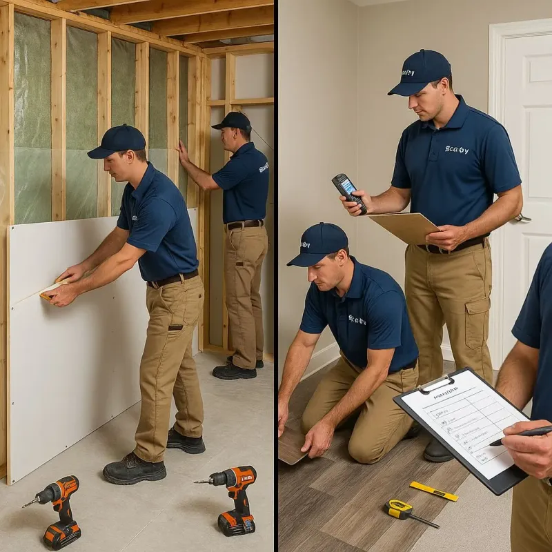 Repairs and Reconstruction process in Waterford, NY